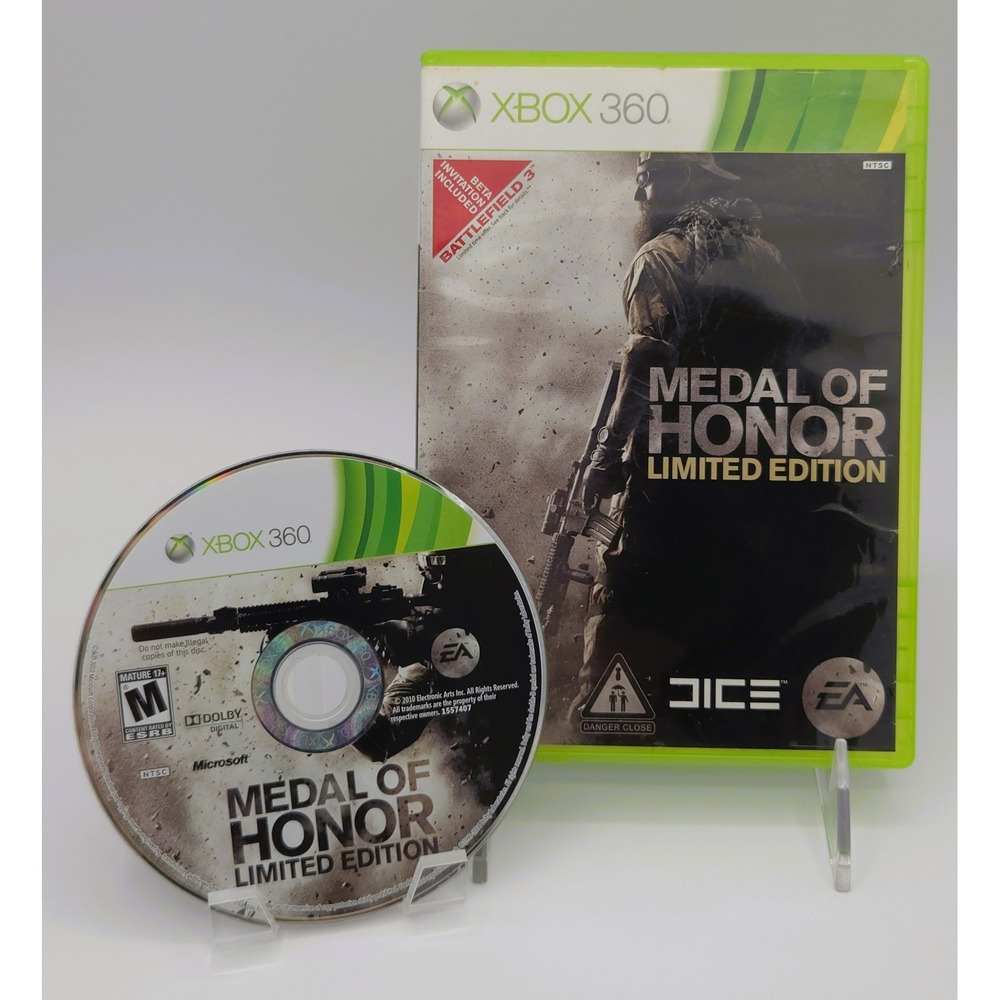 Medal of Honor Limited Edition - Xbox 360 - Game & Case - Tested - Picture 1 of 10